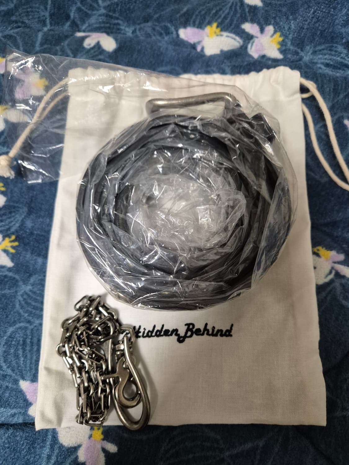 히든비하인드 스터드 벨트 상품이미지3