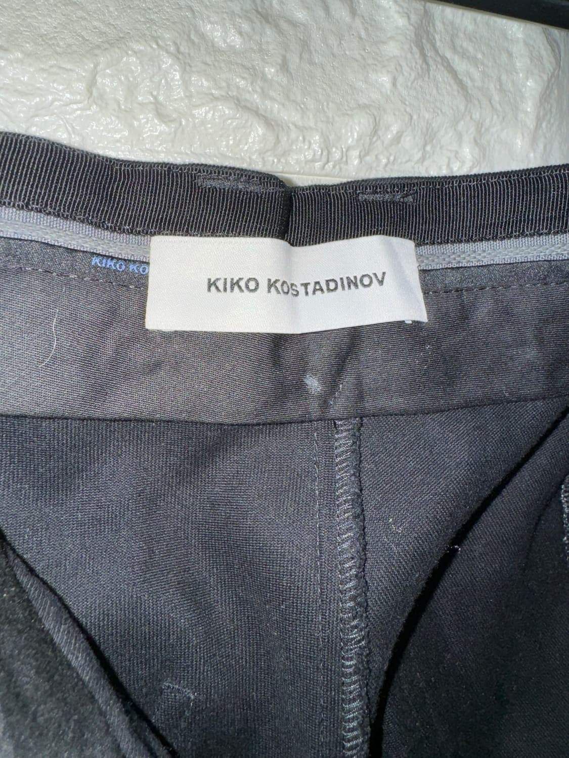 키코 코스타디노브 찰로바 트라우저 팬츠 블랙 46 상품이미지3