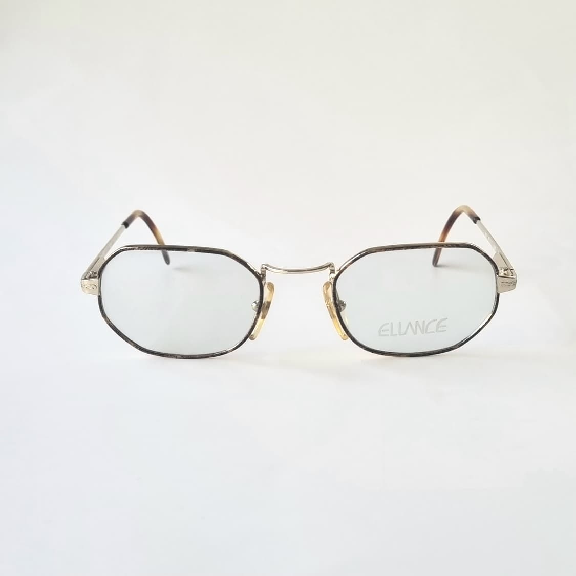 데드스탁 유니크한 빈티지 다각형 메탈 안경테 상품이미지2