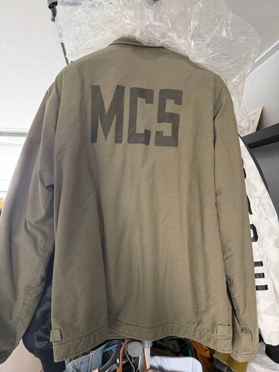 블라인드파일즈 덱자켓 올리브 상품이미지2