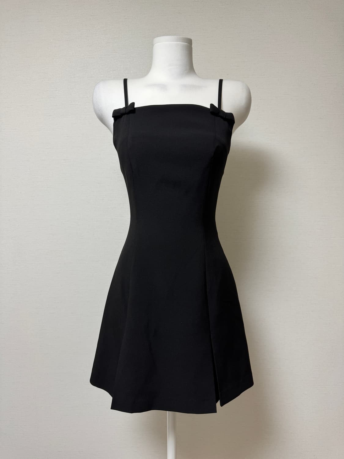 플로움) 리본 미니 원피스 상품이미지2