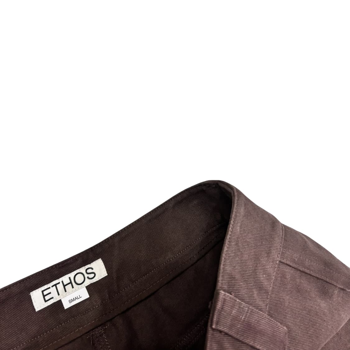 에토스 브라운 절개 와이드 팬츠 상품이미지3