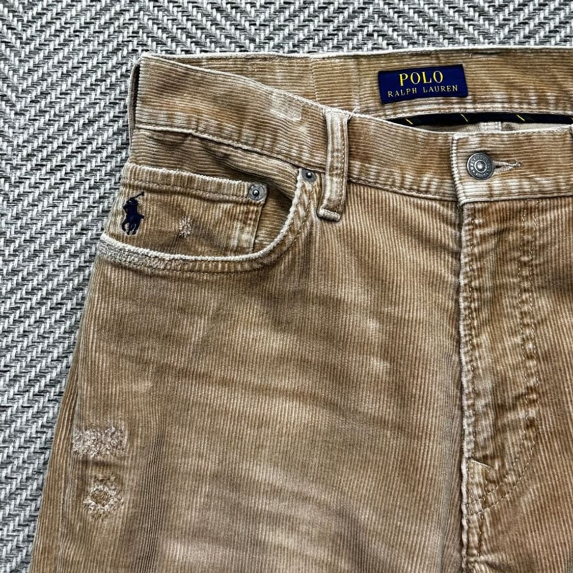 폴로 랄프 로렌 코듀로이 데미지 팬츠 v2834 상품이미지5