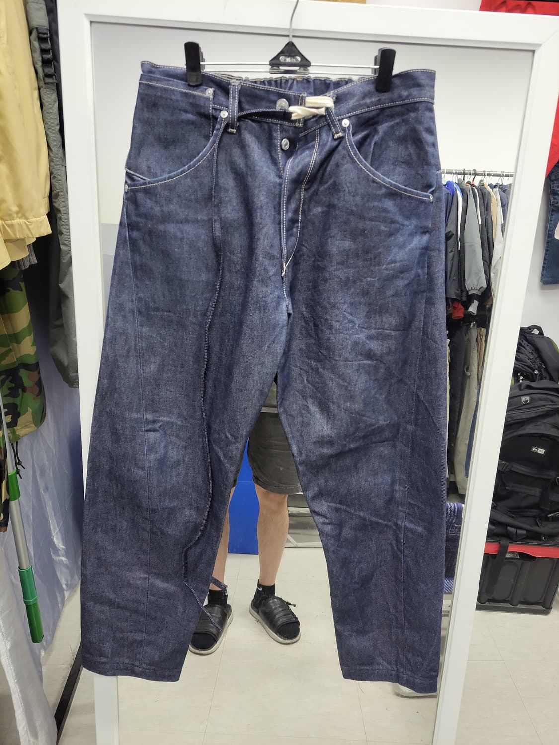 리바이스 엔지니어드진 반밴딩 청바지 m L 상품이미지1