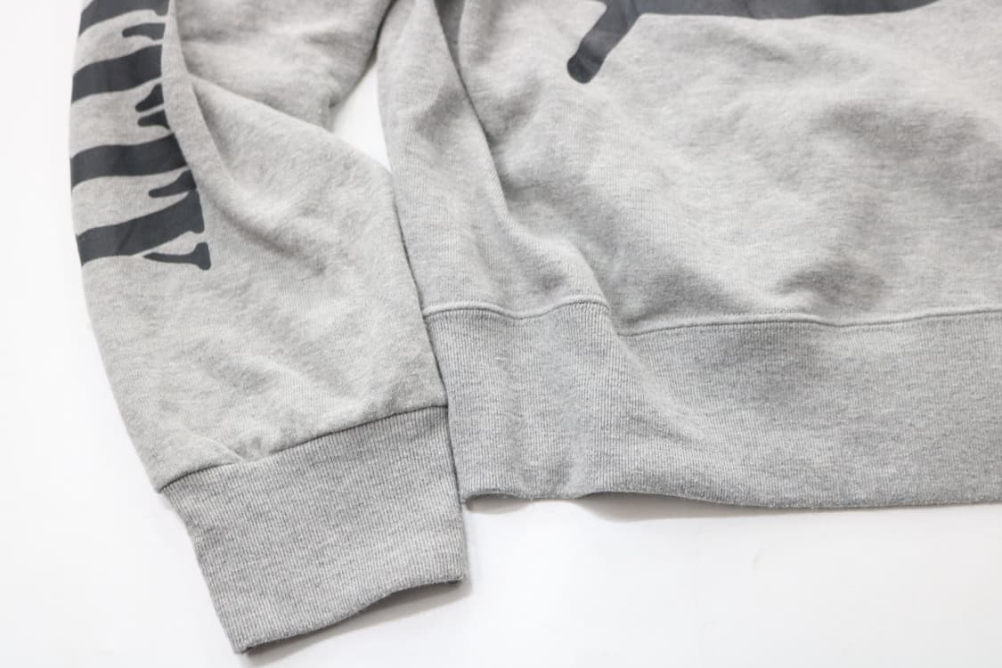 헬로키티 빈티지 빅로고 윙크 그레이 후드 집업 (L) 상품이미지5