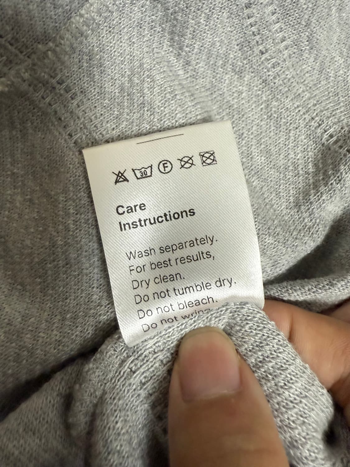 허그유어스킨 플랩 니트집업 그레이 상품이미지9