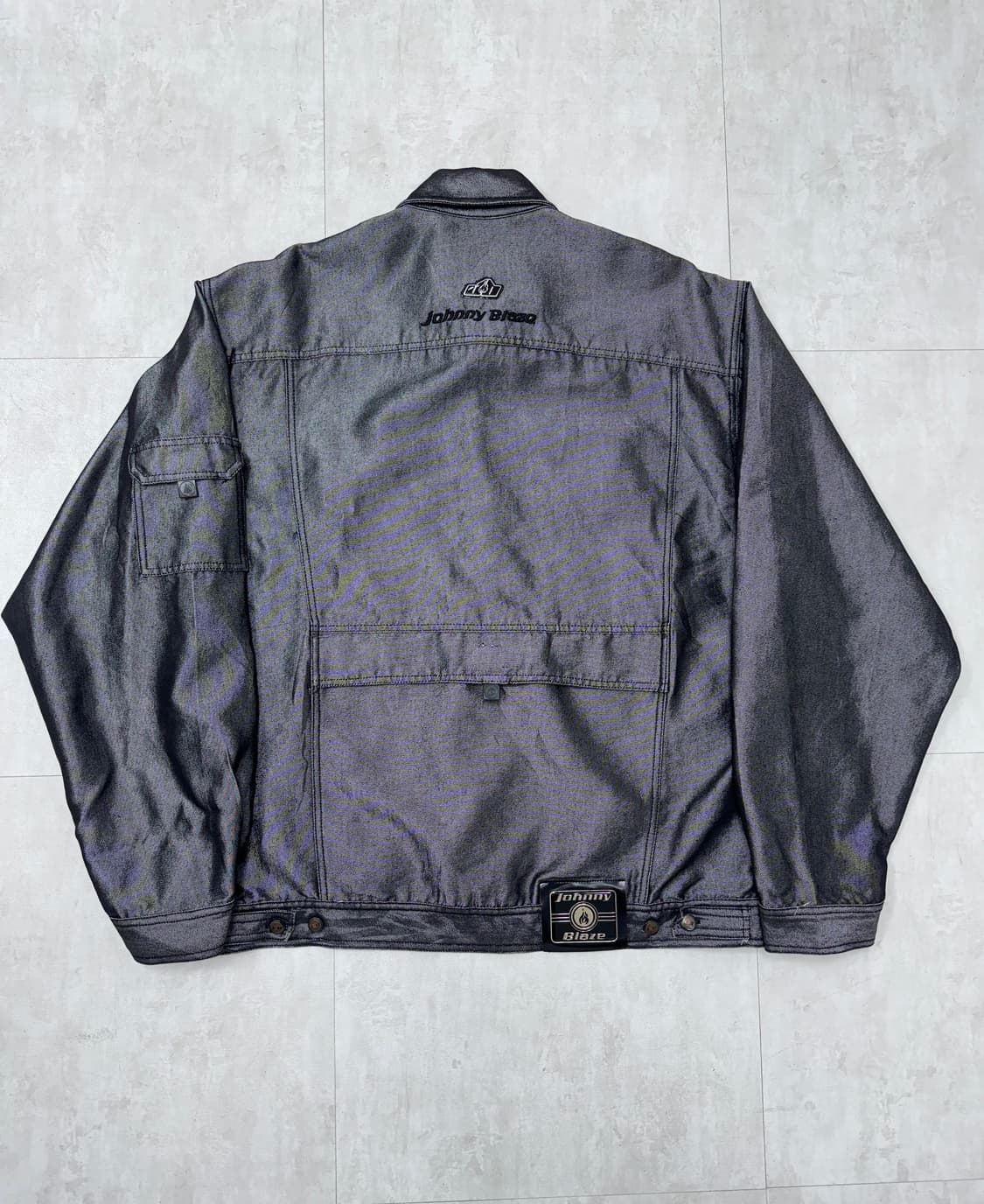 •조니 블레이즈 00‘s 유광 워크자켓 상품이미지5