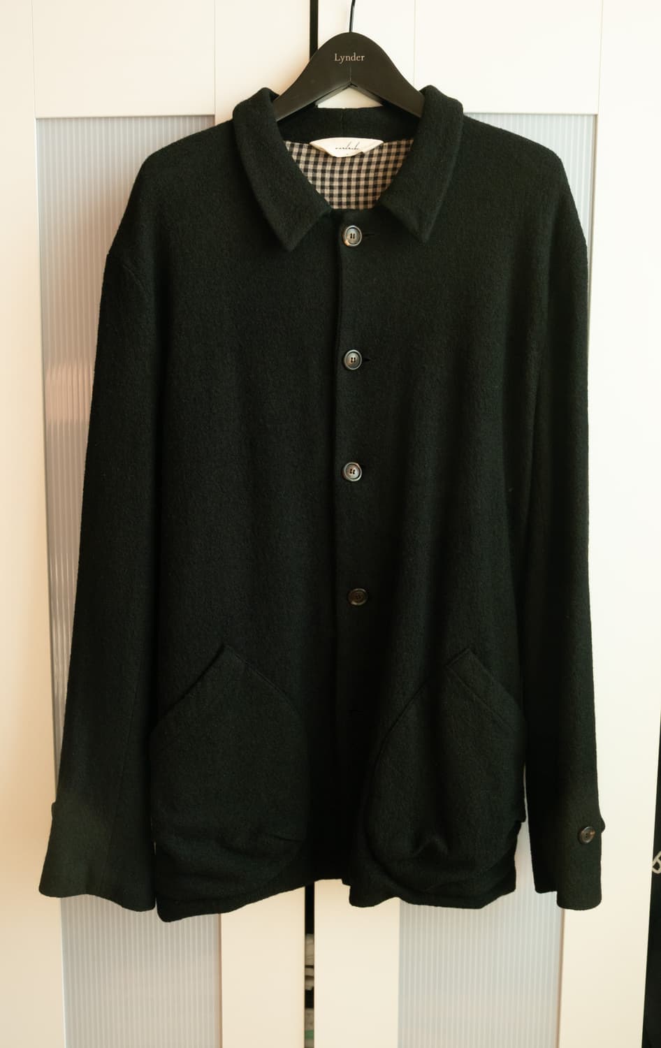 wardrobe41 poet wool jacket(Bk) 상품이미지2