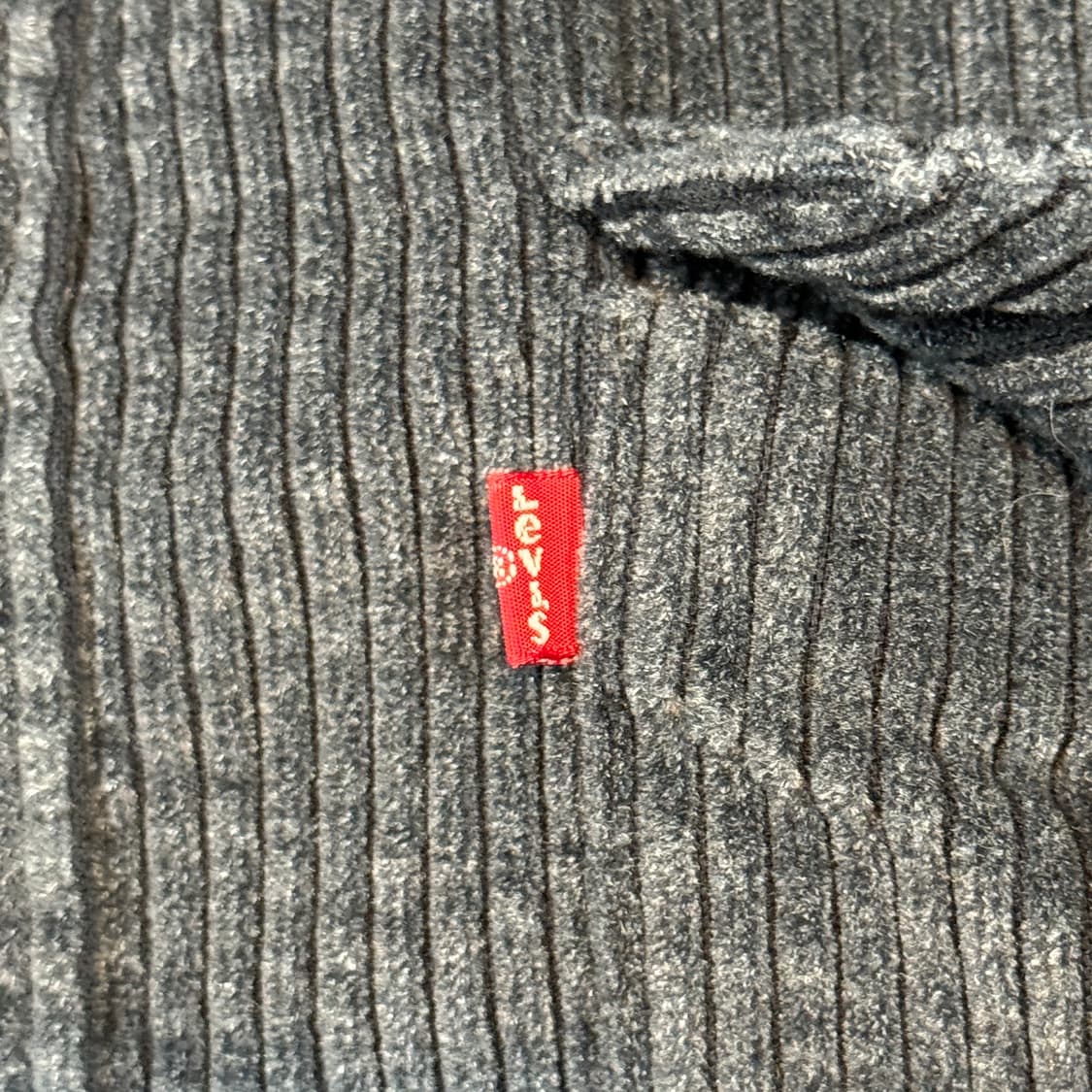 S) 리바이스 투포켓 코듀로이 워크 셔츠 자켓 T버튼 타입 상품이미지4