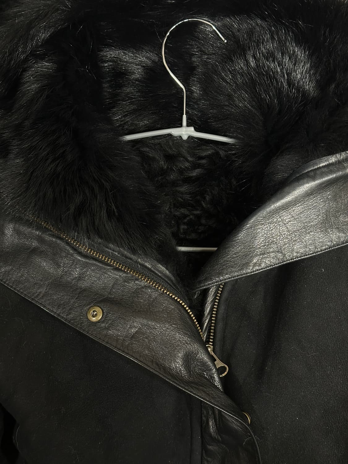 Atsuro Tayama 하이넥 집업 무스탕 상품이미지3