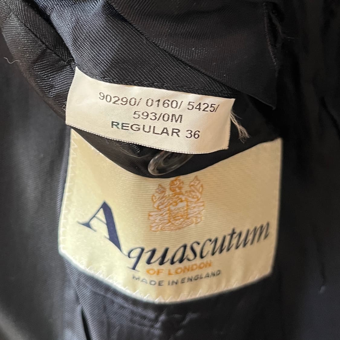 90s 아쿠아스큐텀 테일러드 자켓  상품이미지10