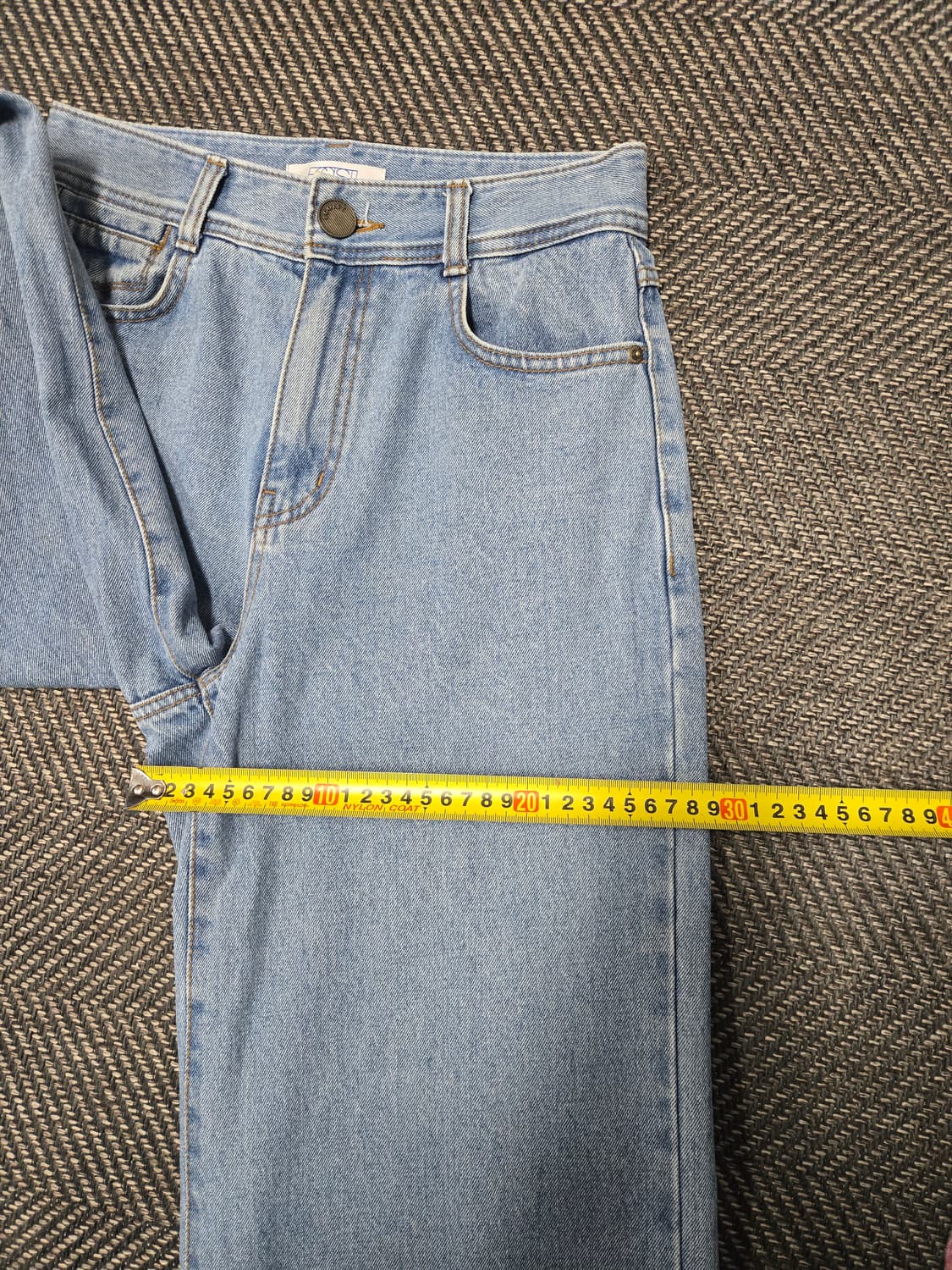 에고이스트 22ss 연청 데님 와이드 팬츠 청바지 상품이미지6