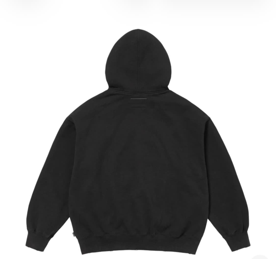 [M] 슈프림 메종마르지엘라 후드집업 블랙 상품이미지3