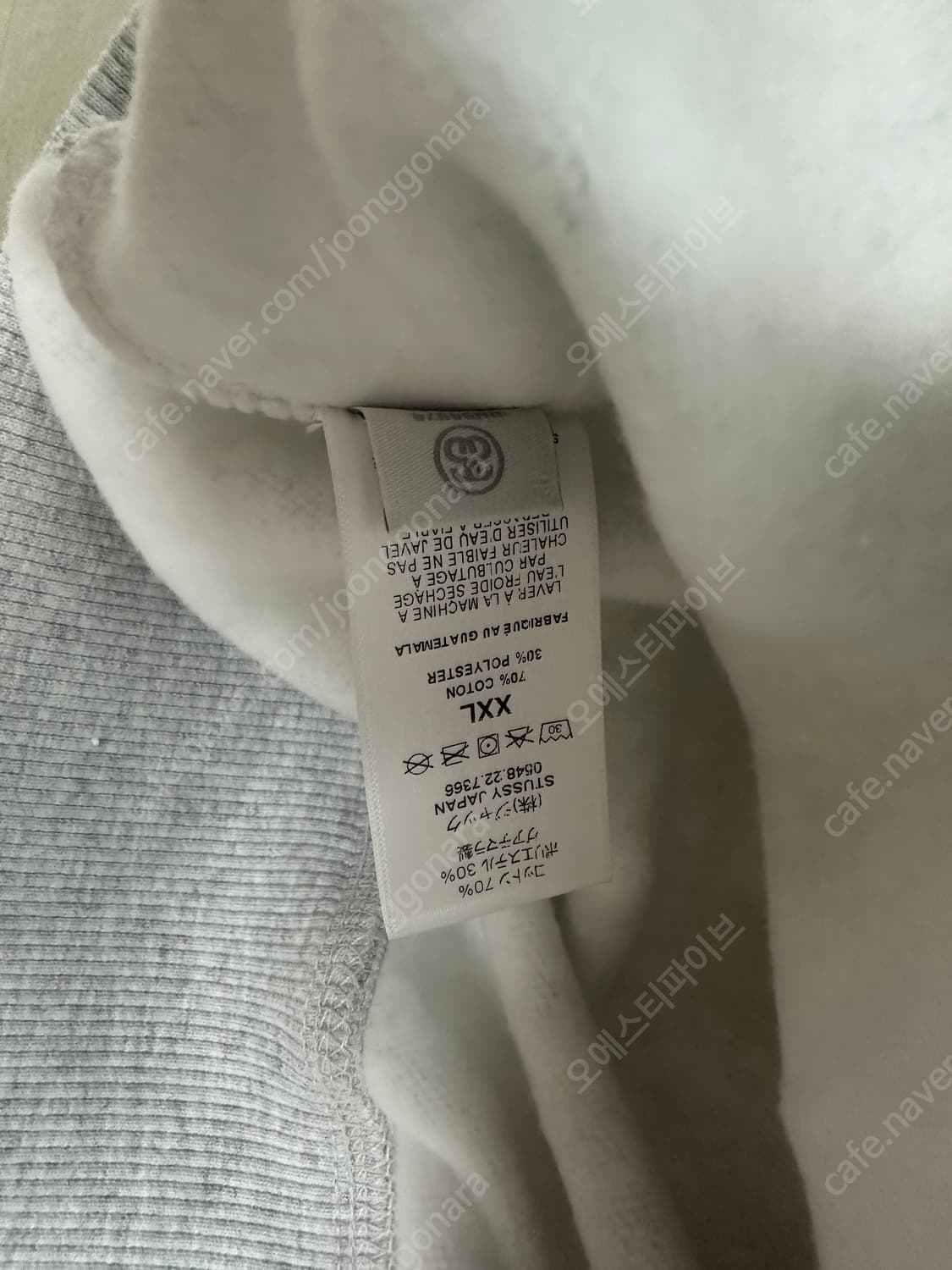 [XXL] 스투시 스탁 로스앤젤레스 LA 맨투맨 애쉬헤더 상품이미지2