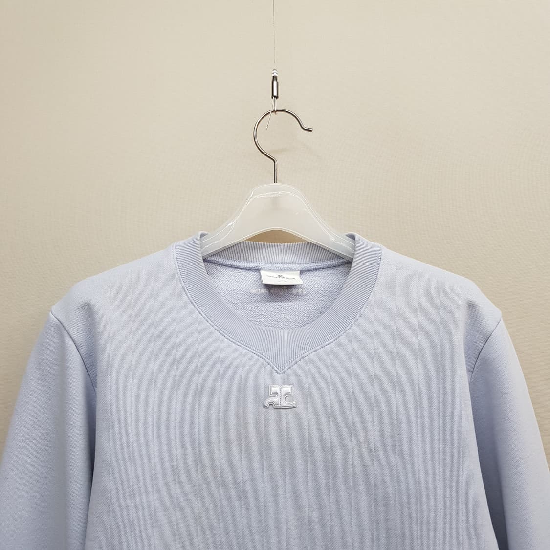 꾸레쥬 Courreges  로고 맨투맨 스웻셔츠 L사이즈 상품이미지2