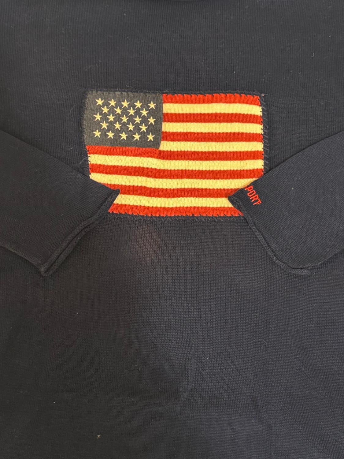 랄츠로렌 성조기니트 상품이미지6