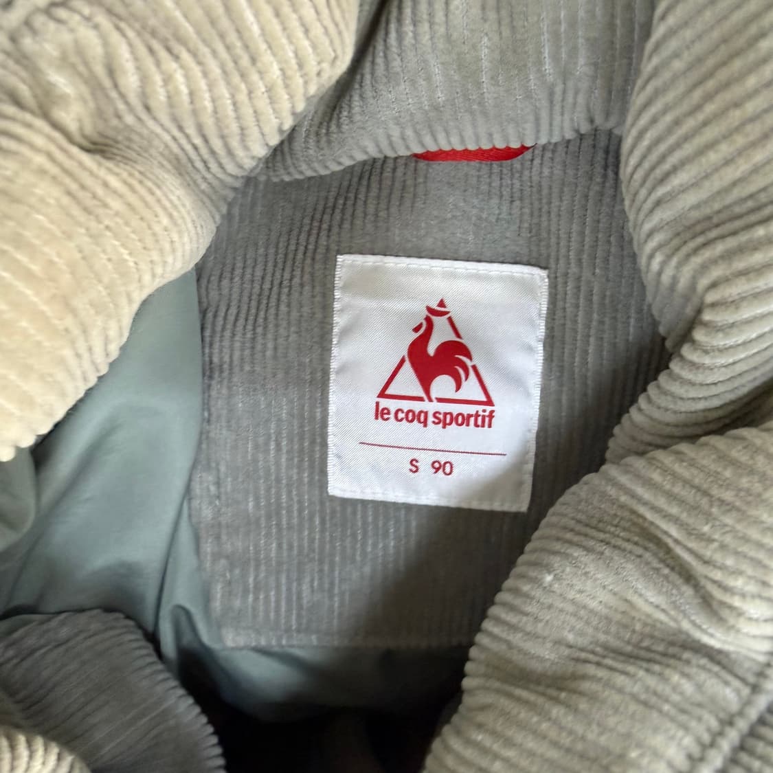 S 르꼬끄 코듀로이 덕다운 패딩 0204T1 상품이미지3