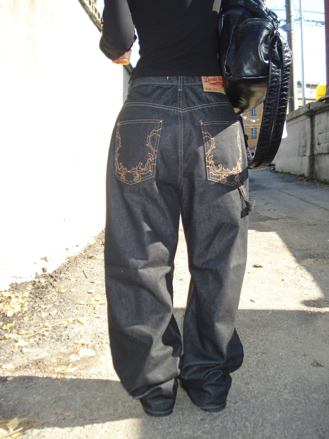 아워캐비넷 ourcabinet 1980 데님팬츠 상품이미지7