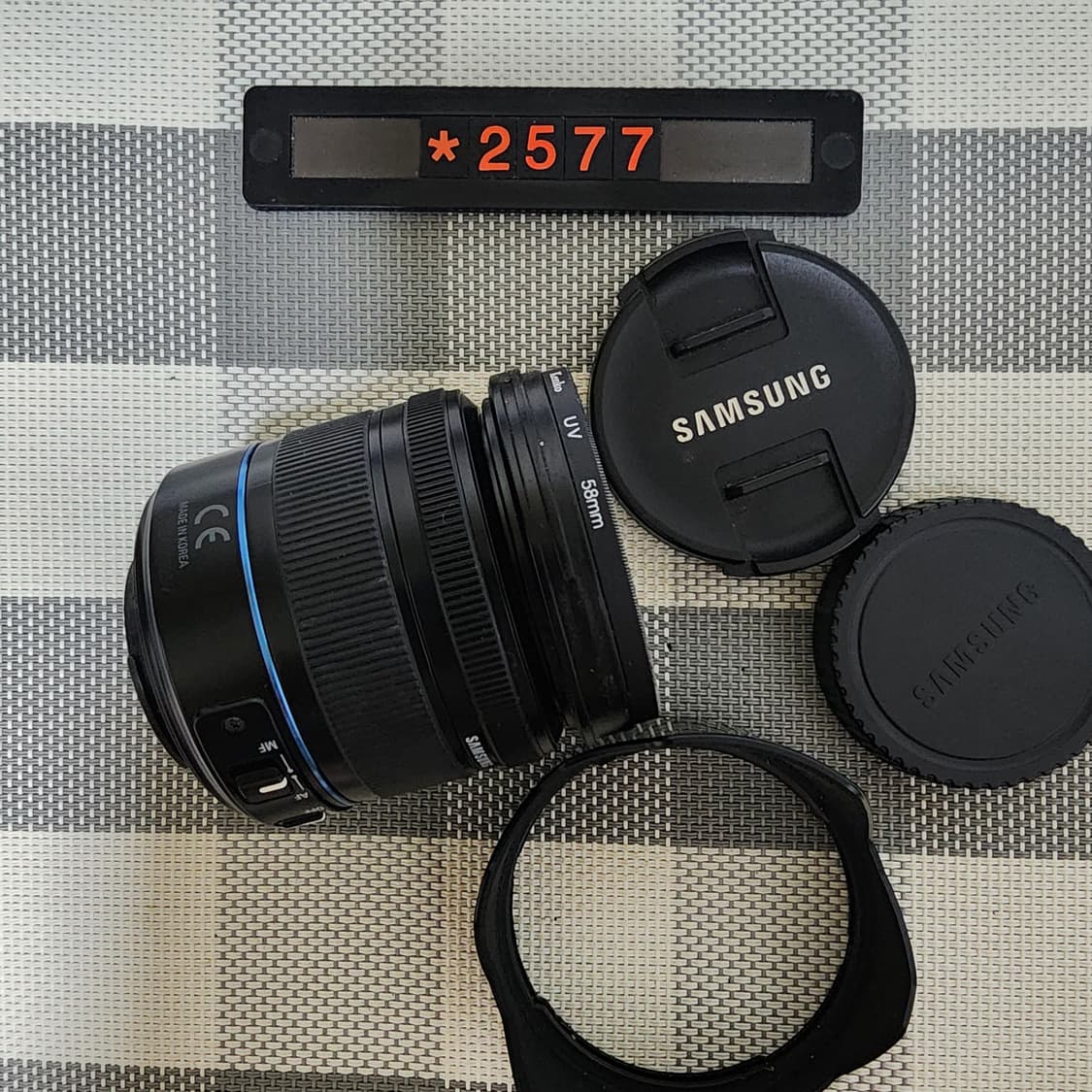삼성 NX 마운트 58미리 18-55 줌렌즈 상품이미지3