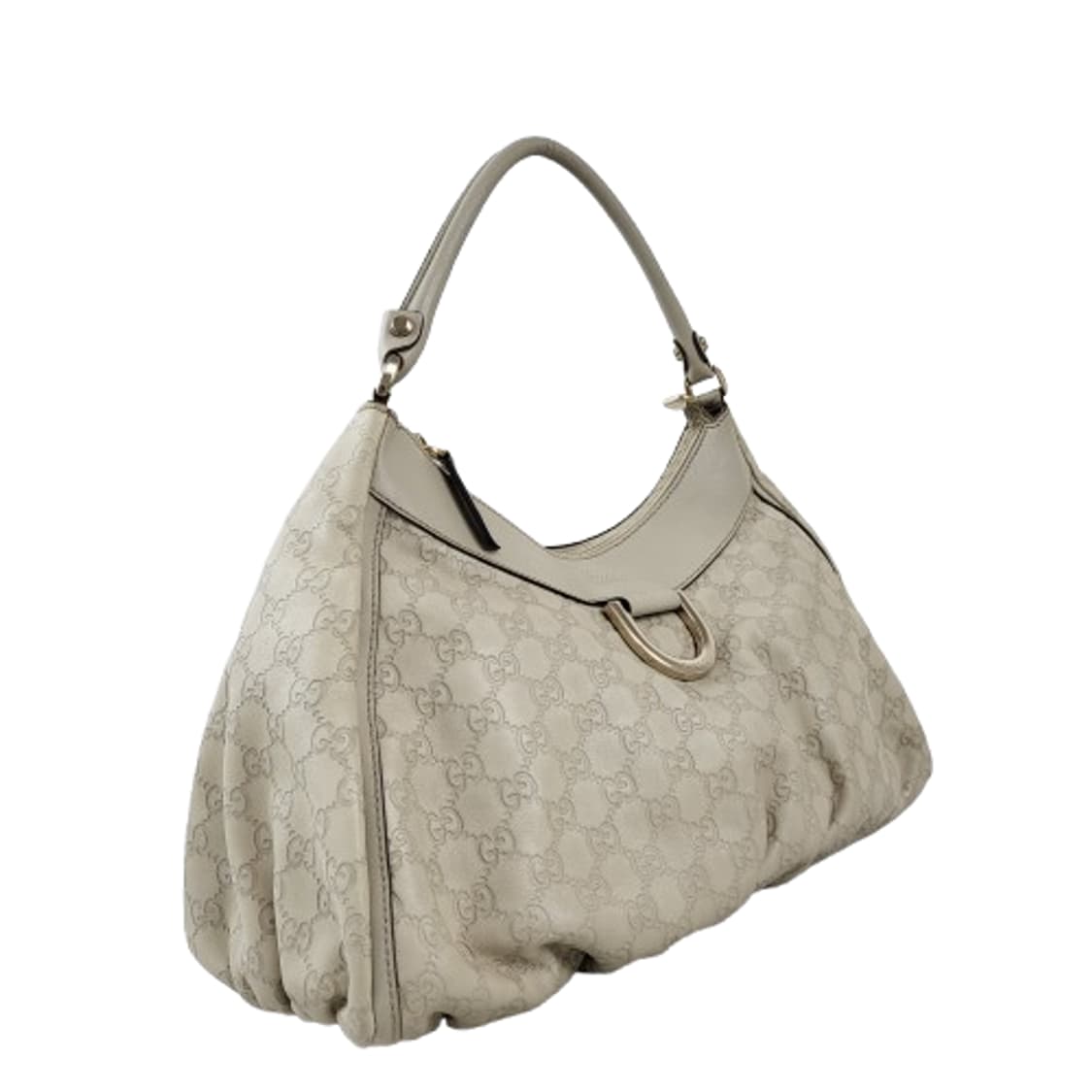 정품 구찌 시마 레더 D링 호보 숄더백 라지 상품이미지2