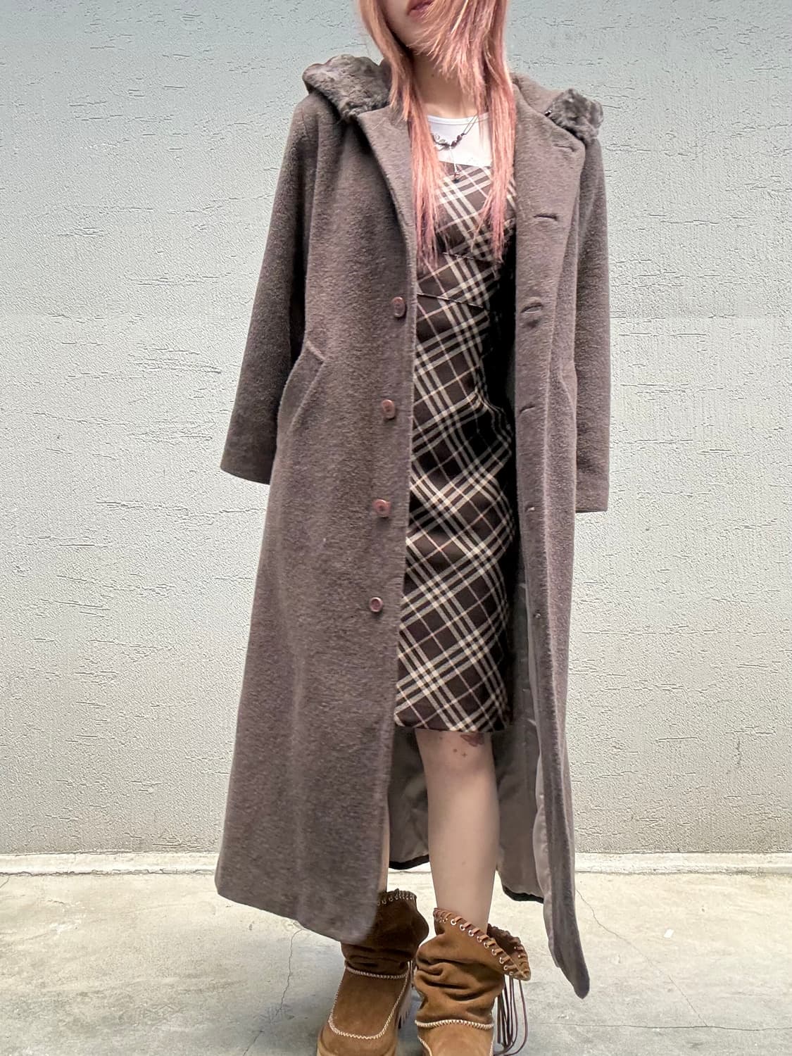 LL Bean 엘엘빈 후드 퍼 롱코트 상품이미지1