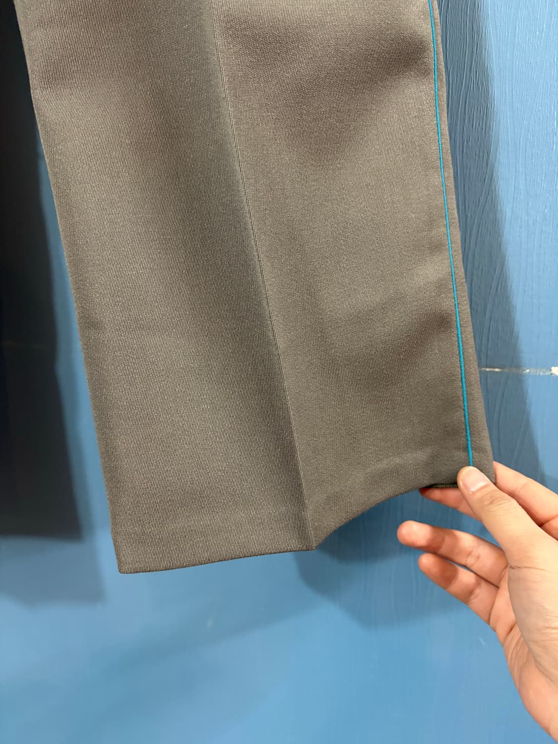 rare!! 50-60's  East German Piping Dress 상품이미지3