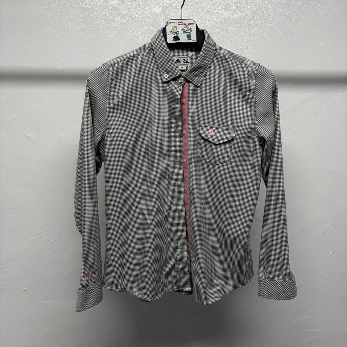 아디다스 체크 셔츠 상품이미지1