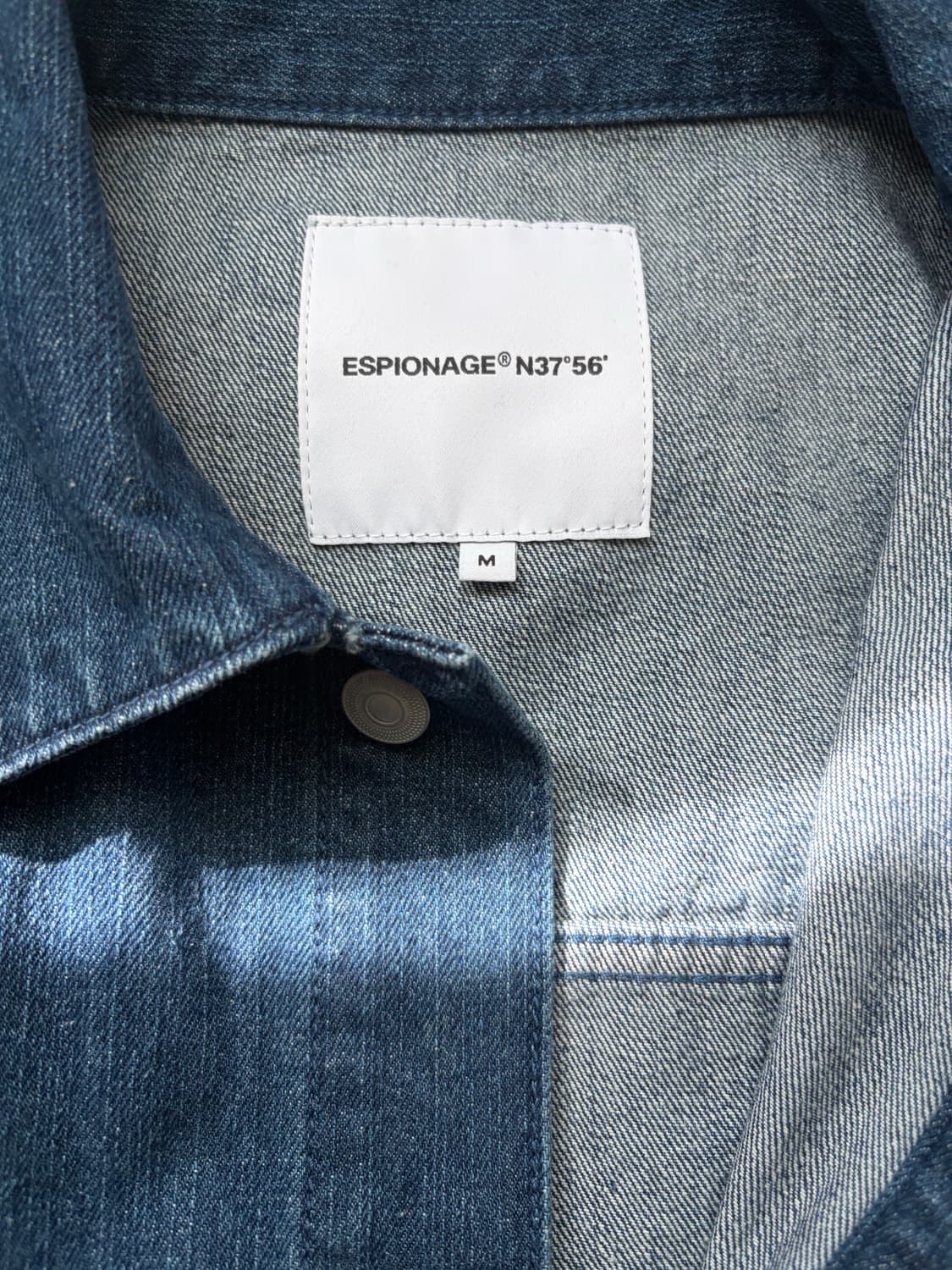 에스피오나지 미니멀 데님 트러커 자켓 M 상품이미지3