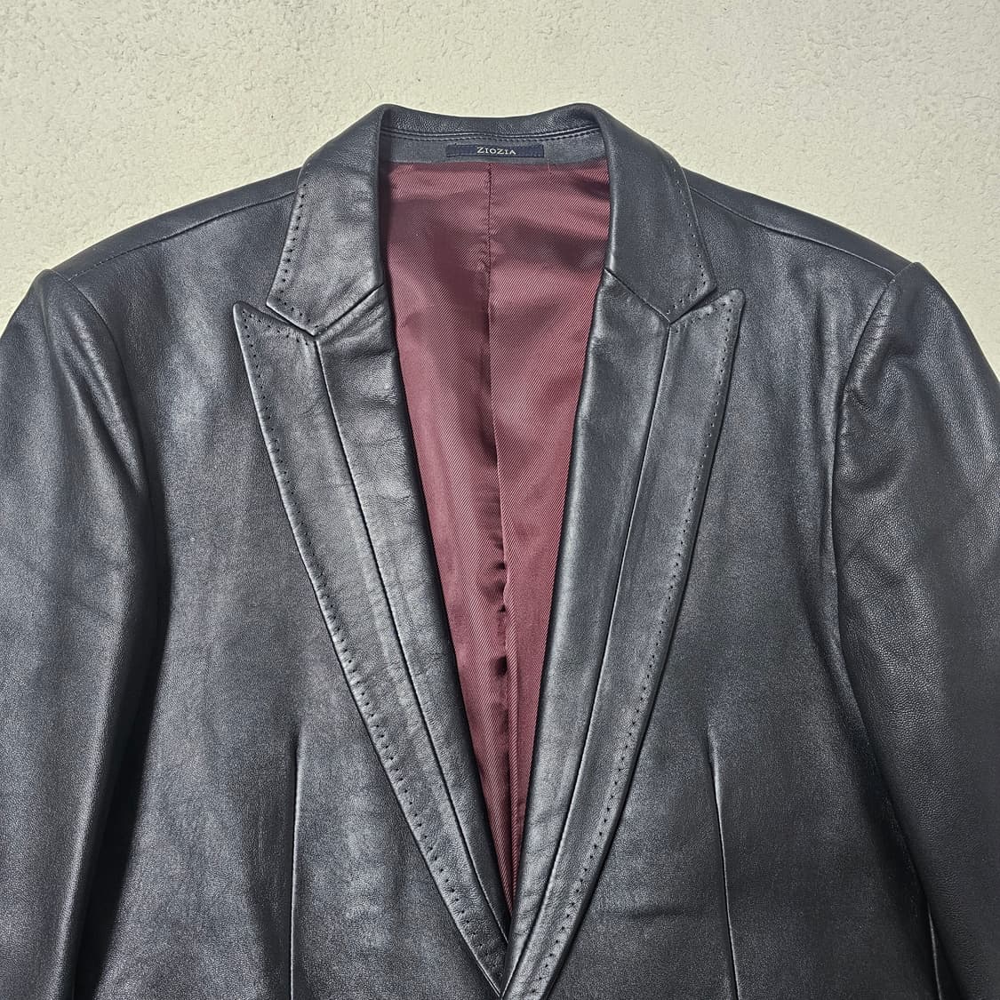 100 지오지아 남성 양가죽 블레이저 자켓 상품이미지2