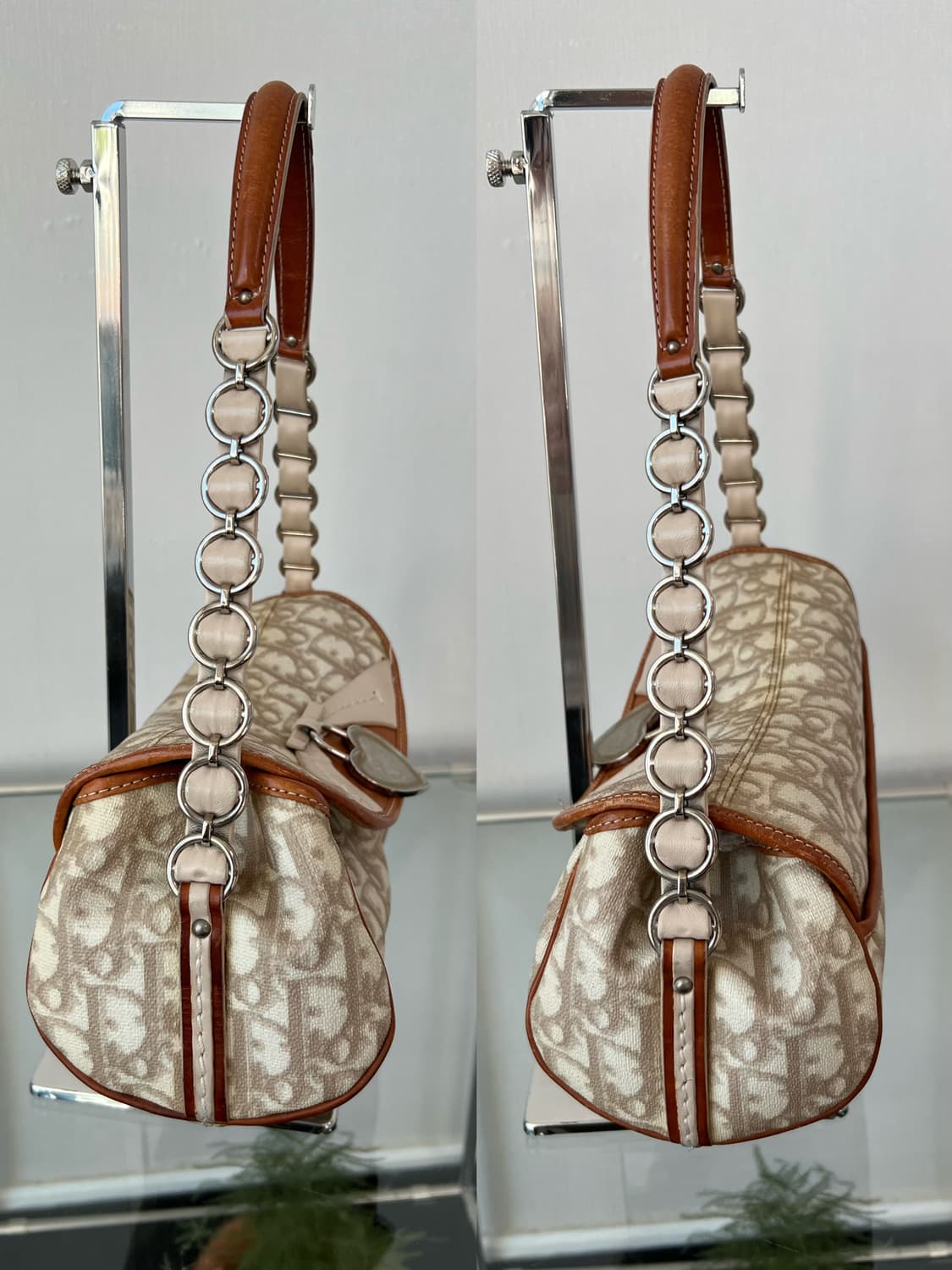 디올 로맨티크 트로터 하트 참 숄더백 상품이미지8