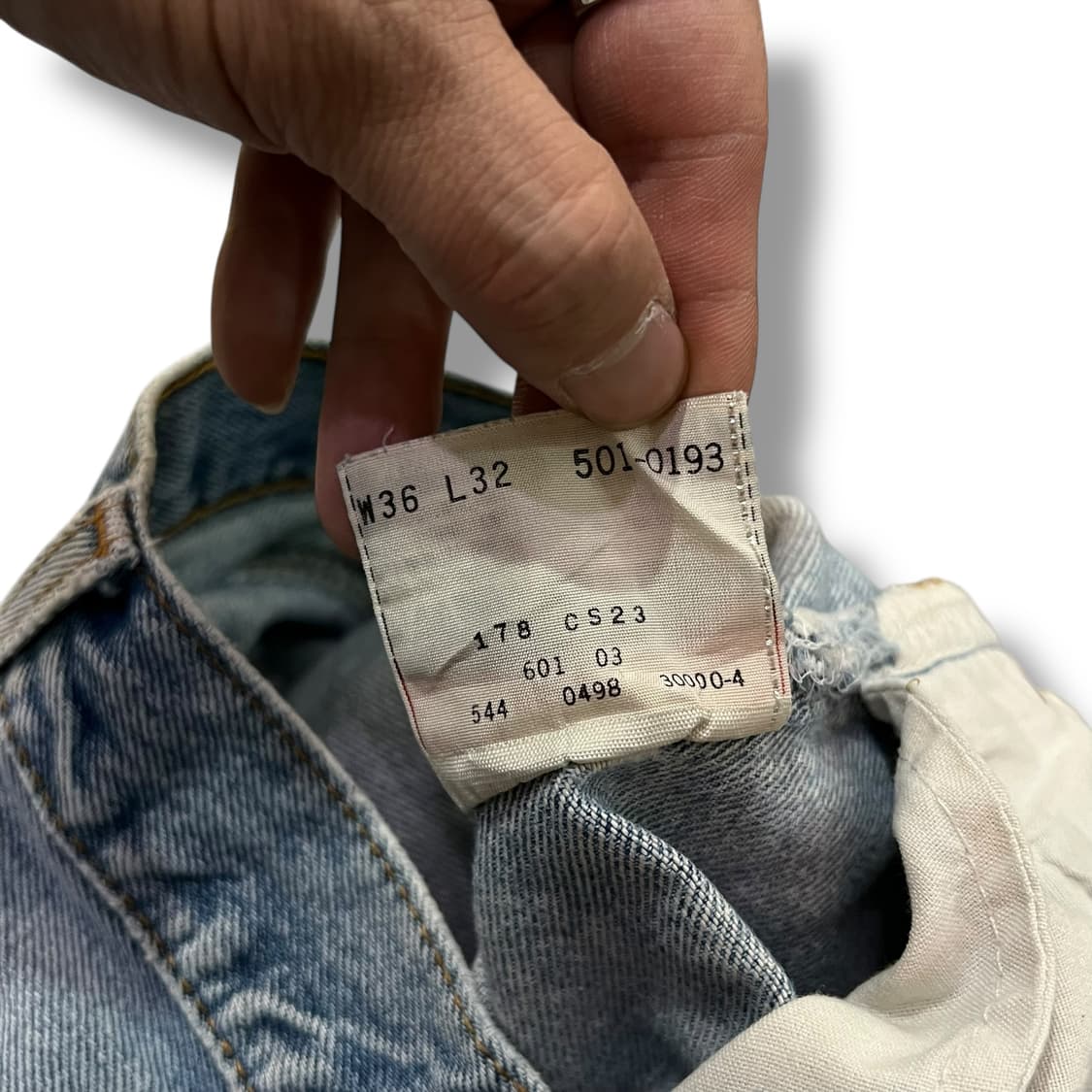  USA 리바이스 501 데님팬츠 y13963 상품이미지10