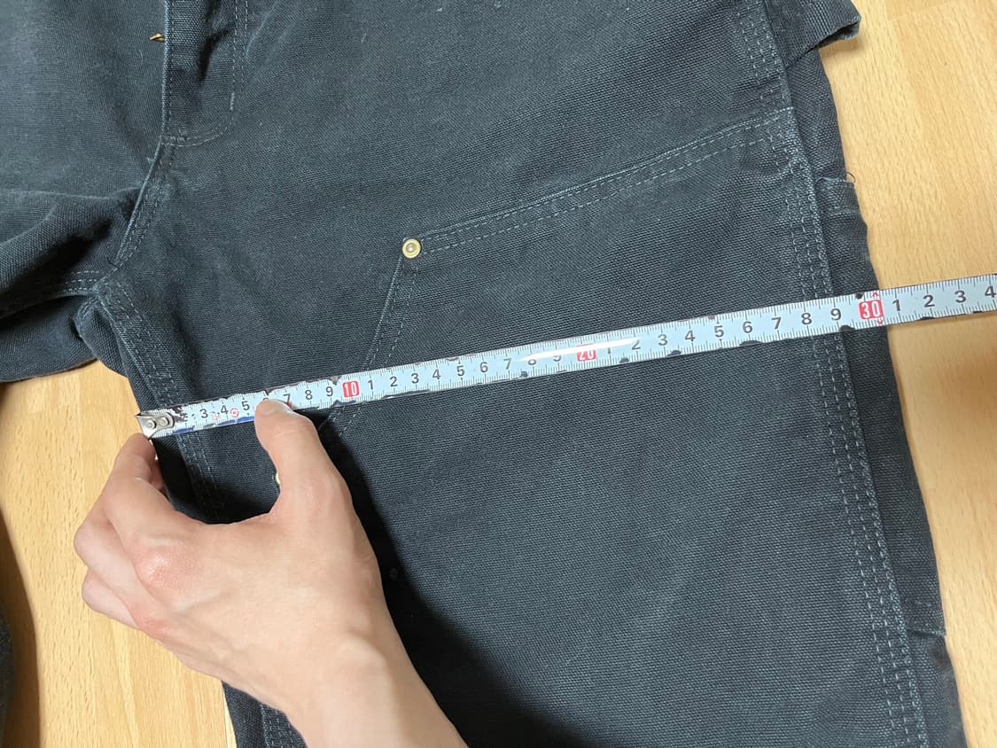 31x30 칼하트 더블니 블랙 B01 BLK 빈티지 상품이미지8