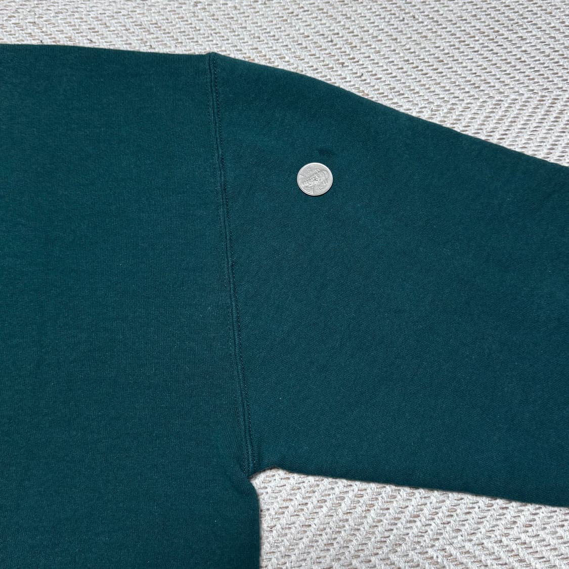 (XL)90s Russell Athletic 러셀 애슬레틱 그린 맨투맨 상품이미지3