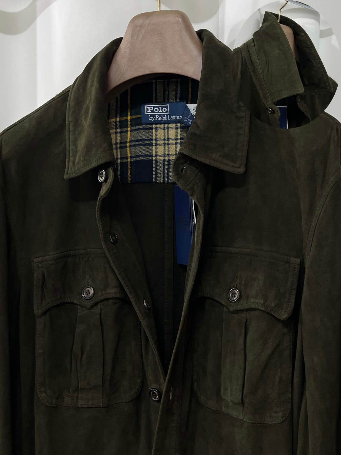 폴로 랄프로렌 고트스킨 웨스턴 유틸리티 스웨이드 레더 자켓 상품이미지7