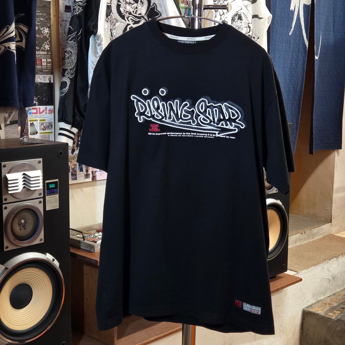 JPN 빈티지 올드스쿨 자수 반팔 상품이미지1