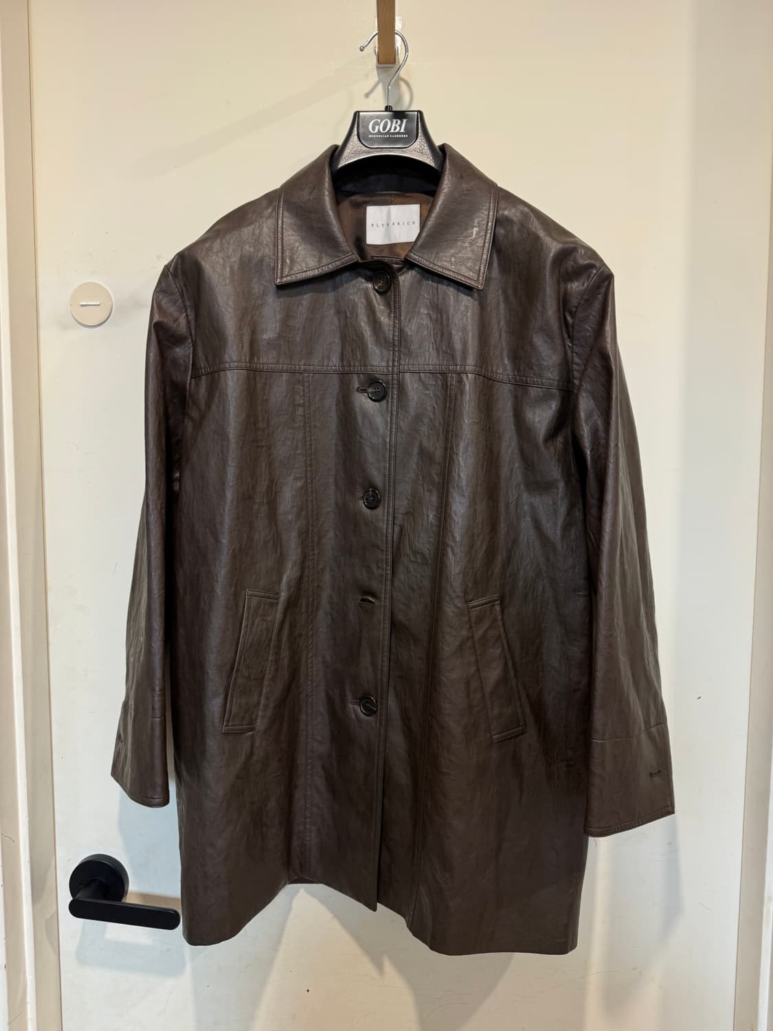 블루브릭 브라운 레더자켓 상품이미지2