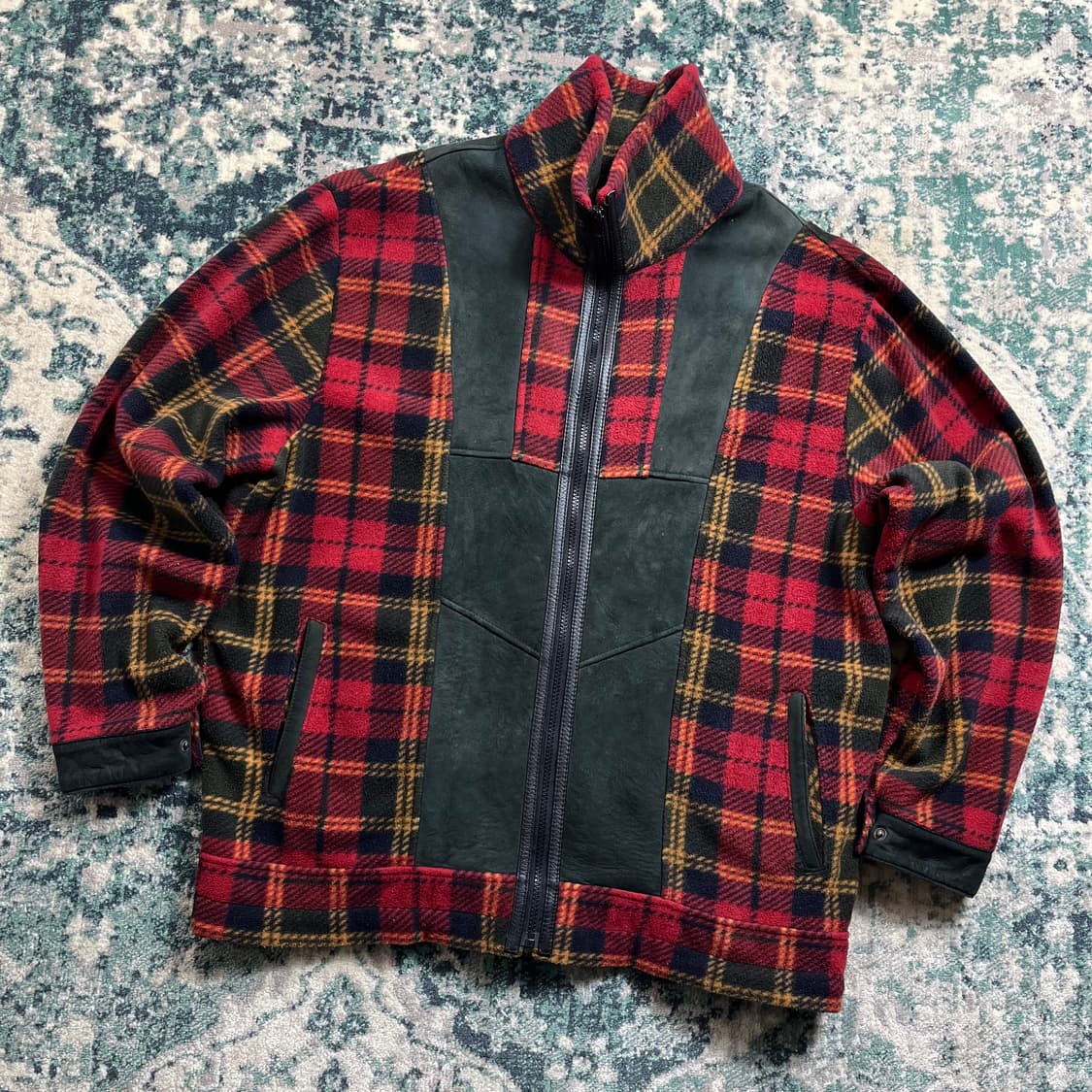 뉴질랜드 N2 램스킨 플란넬 집업 자켓 (XL) 상품이미지1