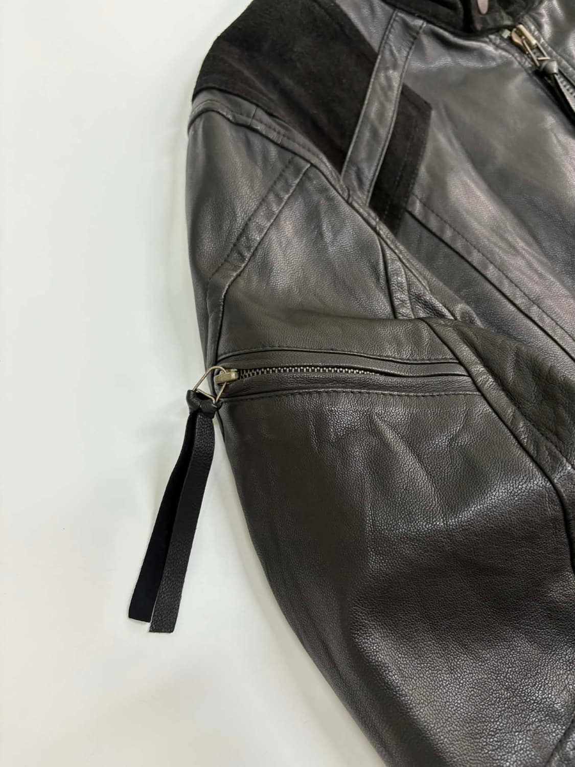 [XL] 버커루 램스킨 유틸리티 레더 자켓 상품이미지5