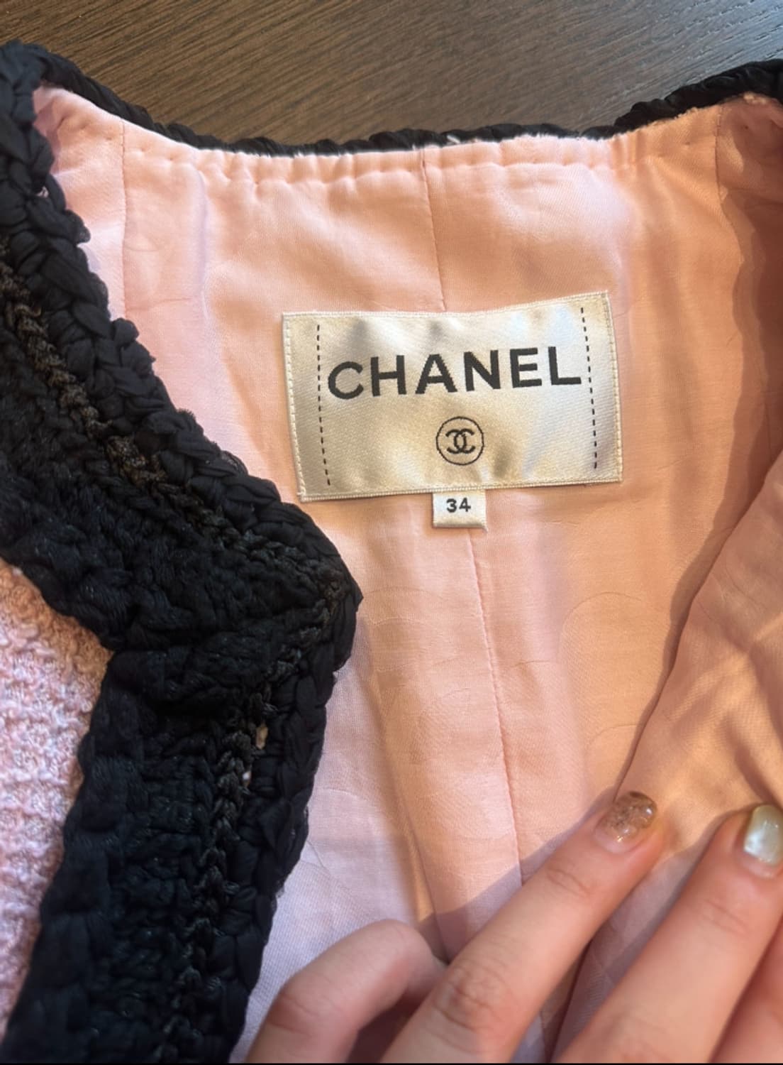 샤넬 트위드 자켓(제니 착용) 상품이미지6