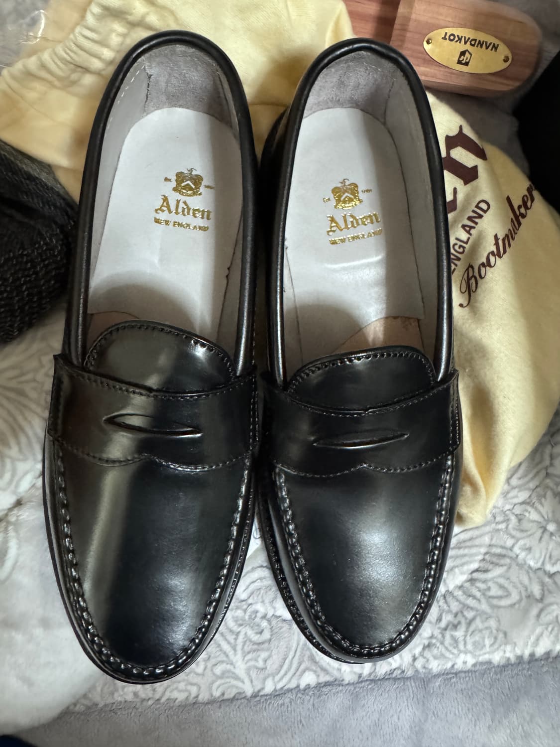 알든 987 로퍼 블랙 us 8D 새상품 풀박스   상품이미지6