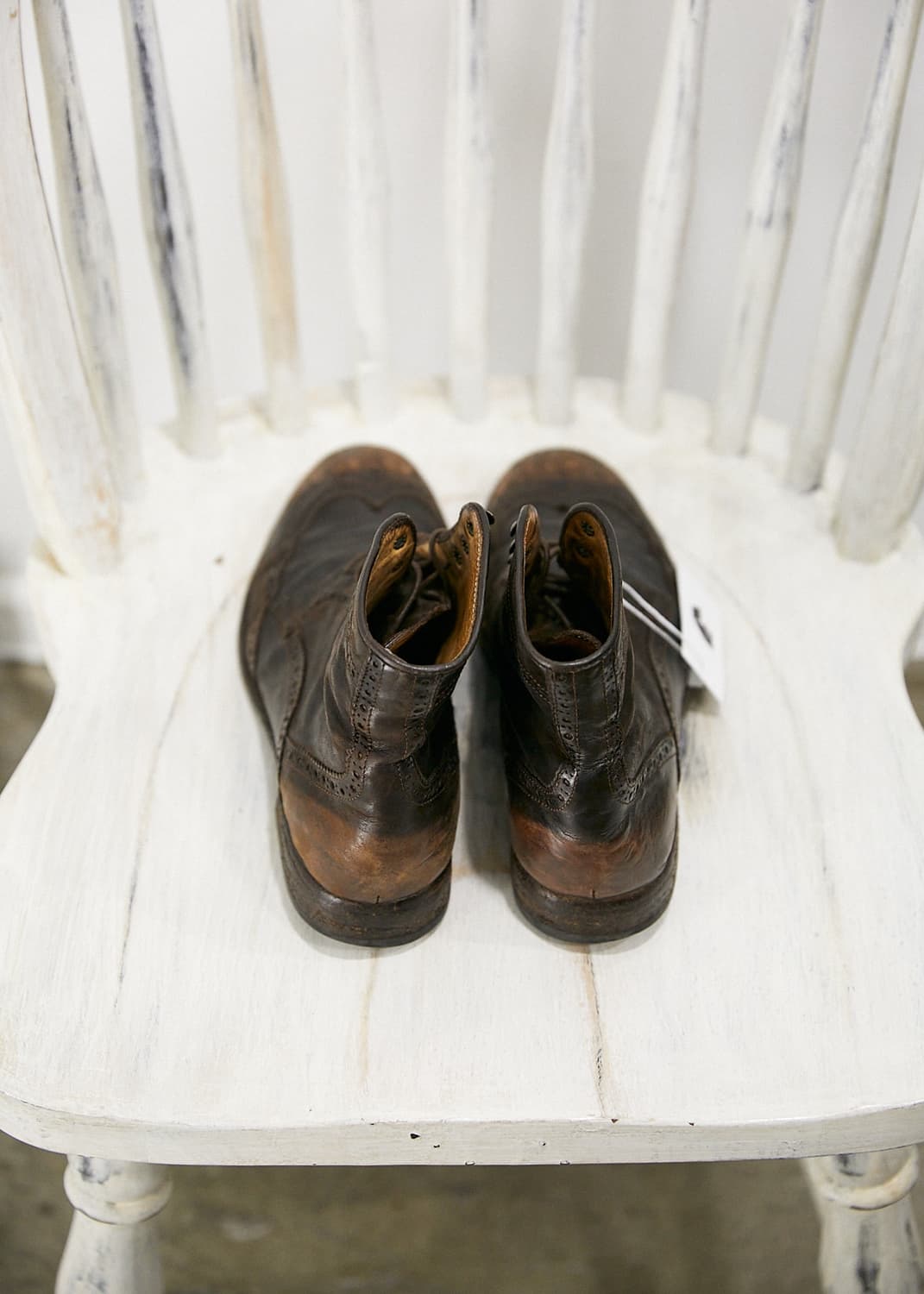 Brogue Lace-up Boots 상품이미지3