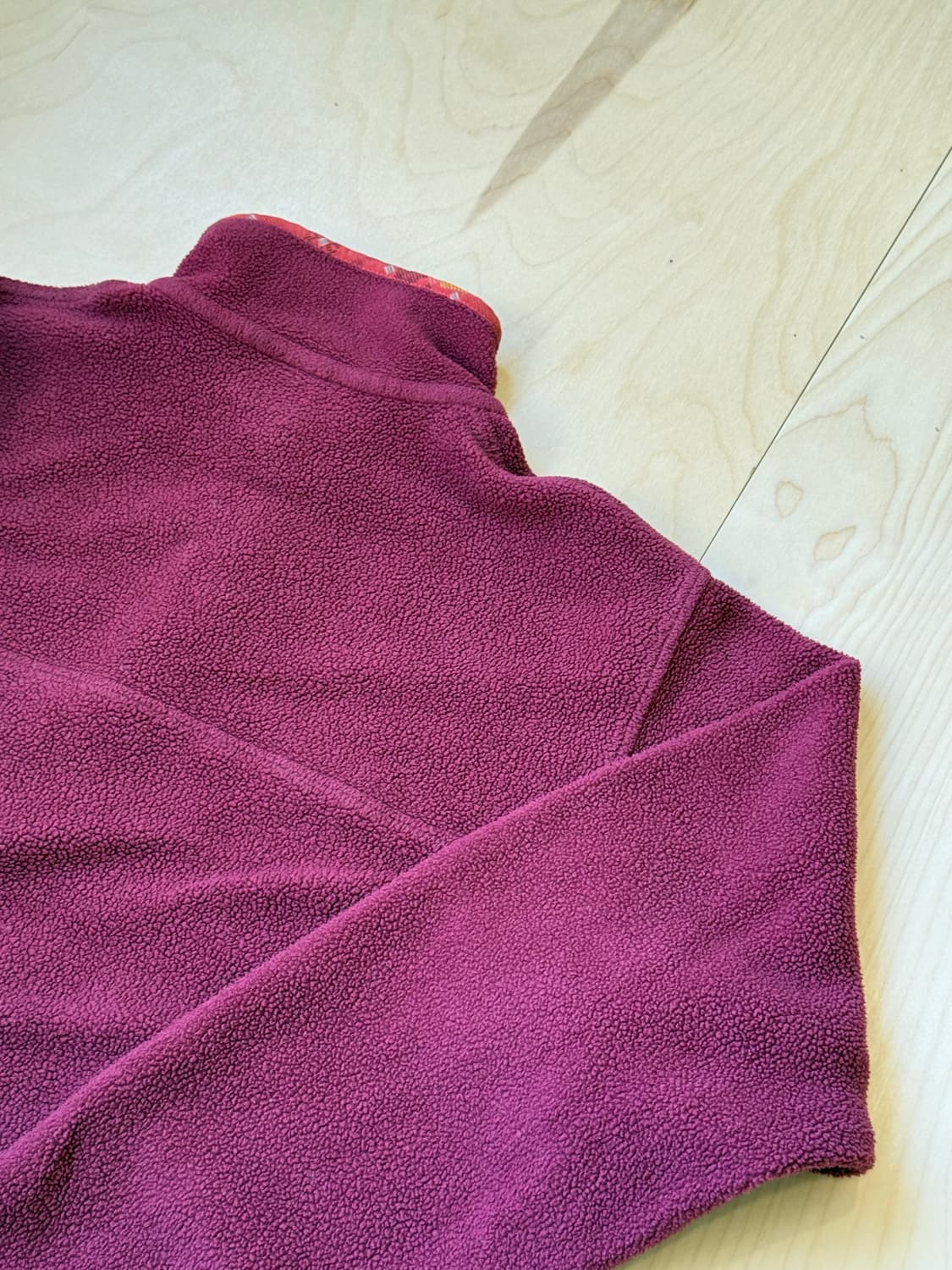 Patagonia synchilla snap t burgundy 상품이미지6