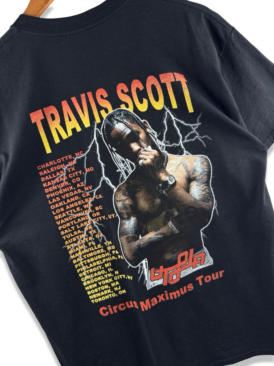Travis Scott 유토피아 Circus Maximus 티셔츠4270 상품이미지5