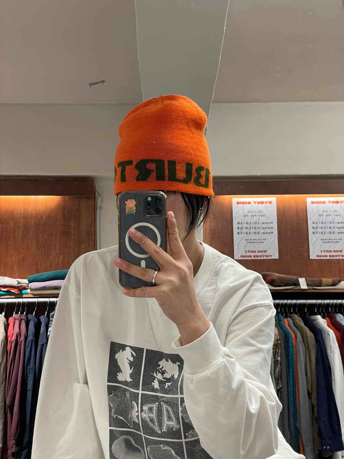 빈티지 리버시블 포인트 비니 상품이미지1