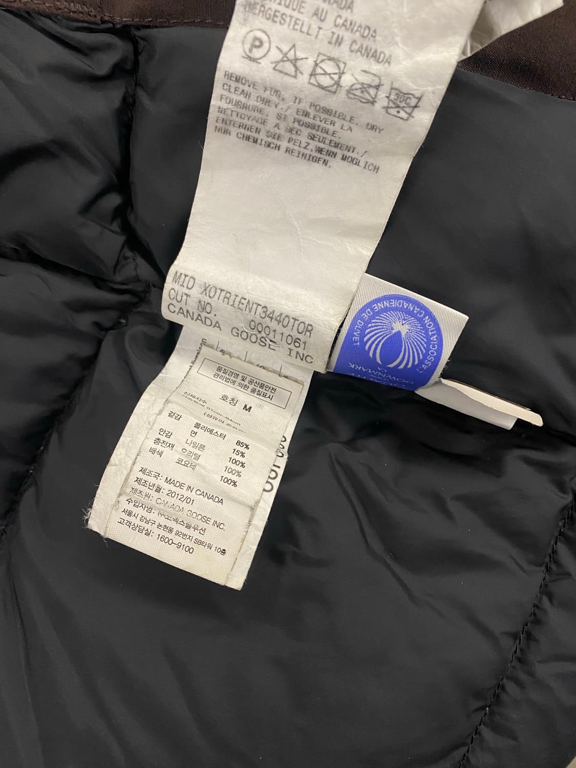 캐나다 구스 빅토리아 다운 파카 브라운 여성M 상품이미지5