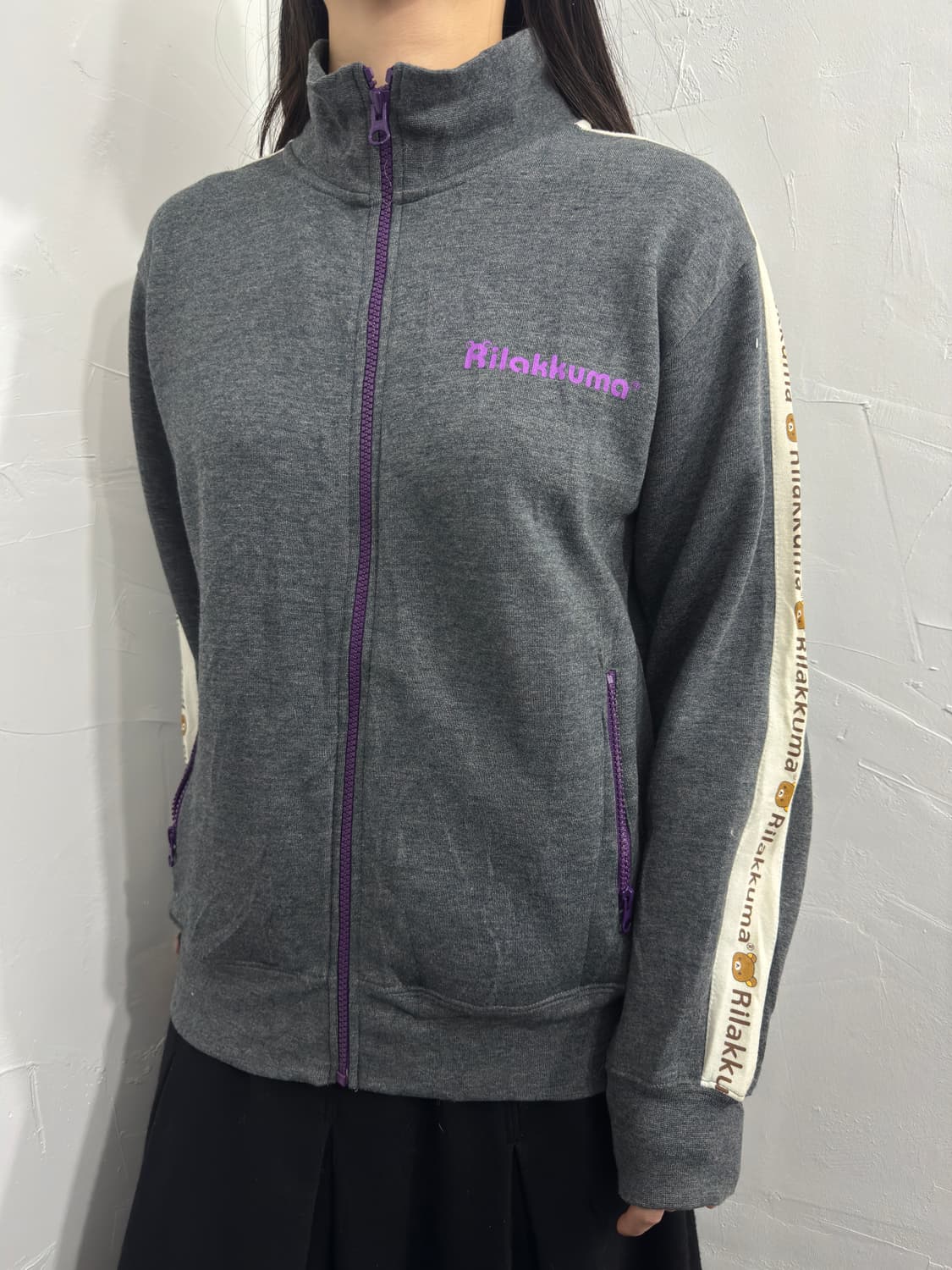 rilakkuma line zipup 상품이미지3