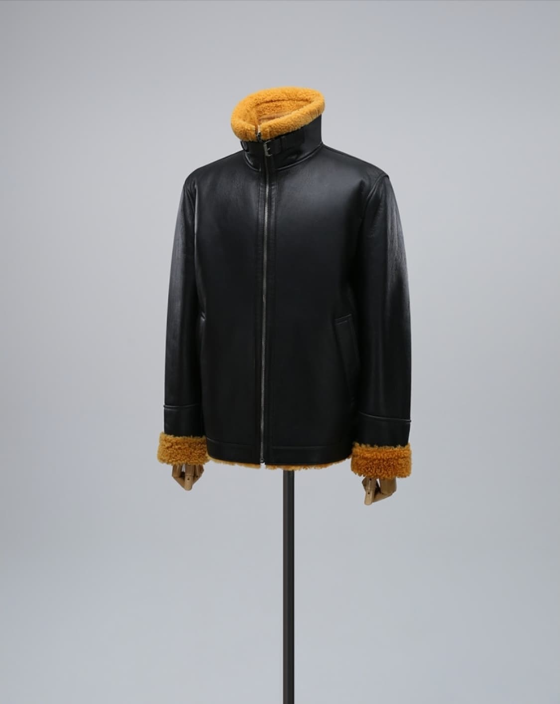 Real LambSkin - Point Leather Mustang 상품이미지5