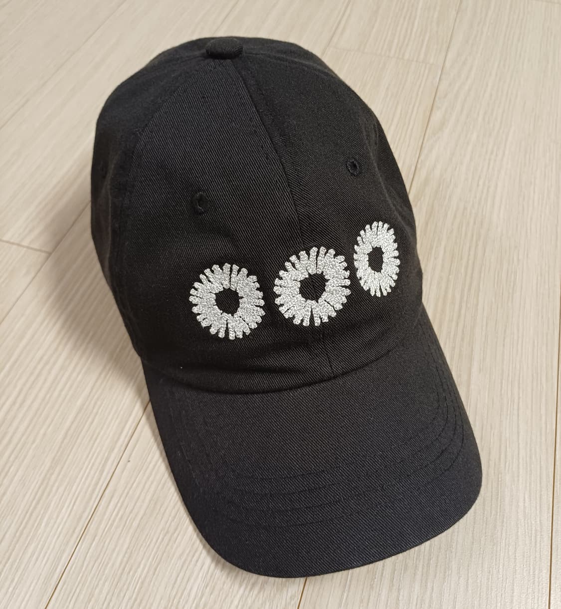 999휴머니티 로고 아카이브 캡 블랙 상품이미지1