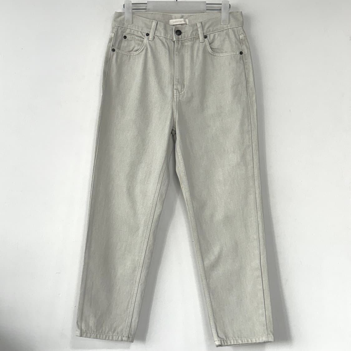 몽또또 스트레이트 코튼 팬츠 L 상품이미지1