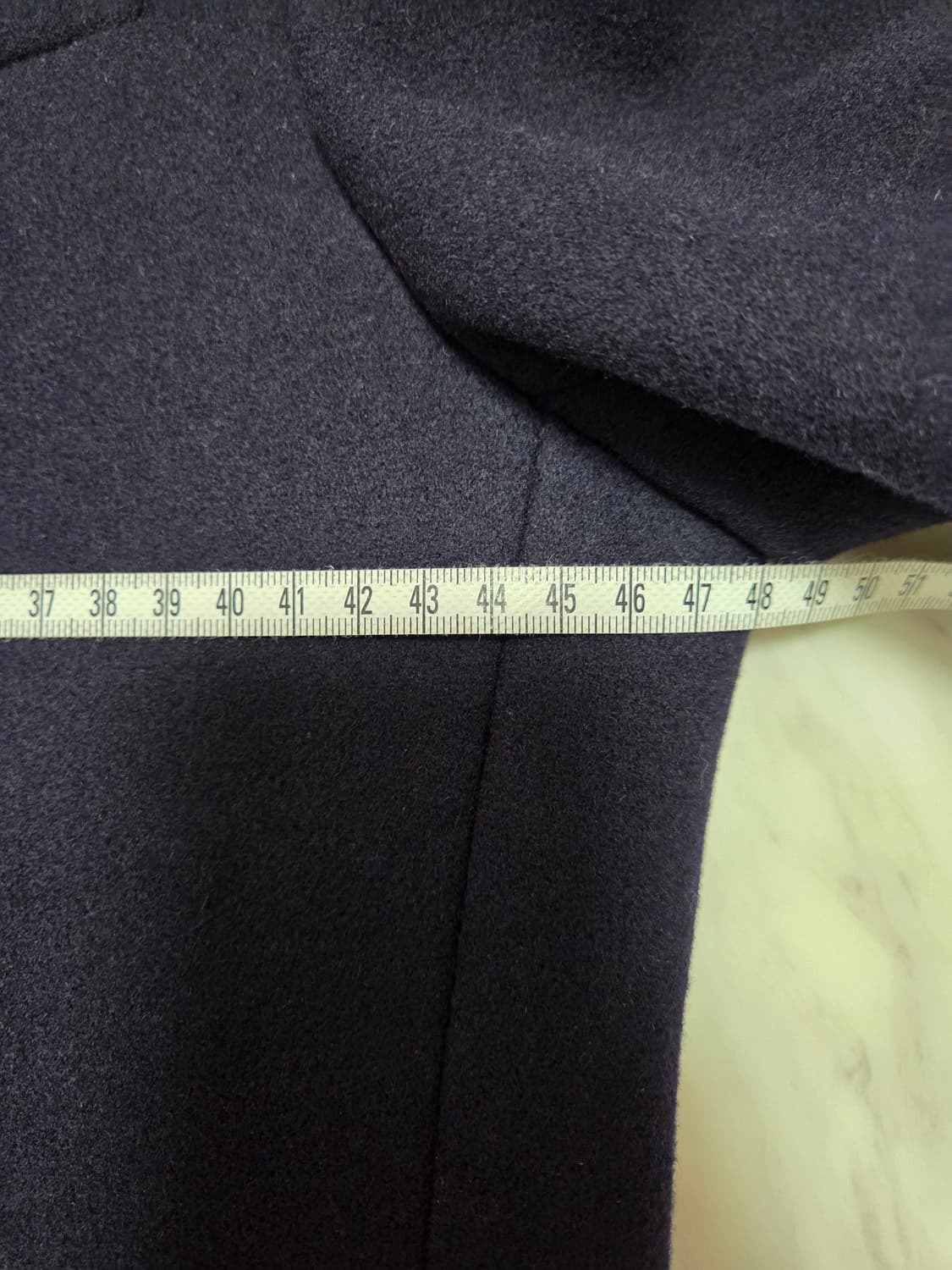 시스템옴므 네이비 싱글 코트 상품이미지9